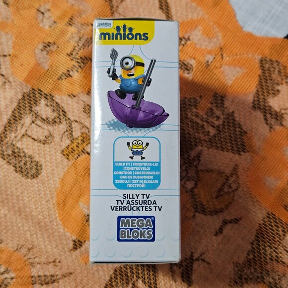 Mega Bloks Minions Silly TV Building Set - 37 Pcs - CNF49 - New Sealed - Picture 3 of 6